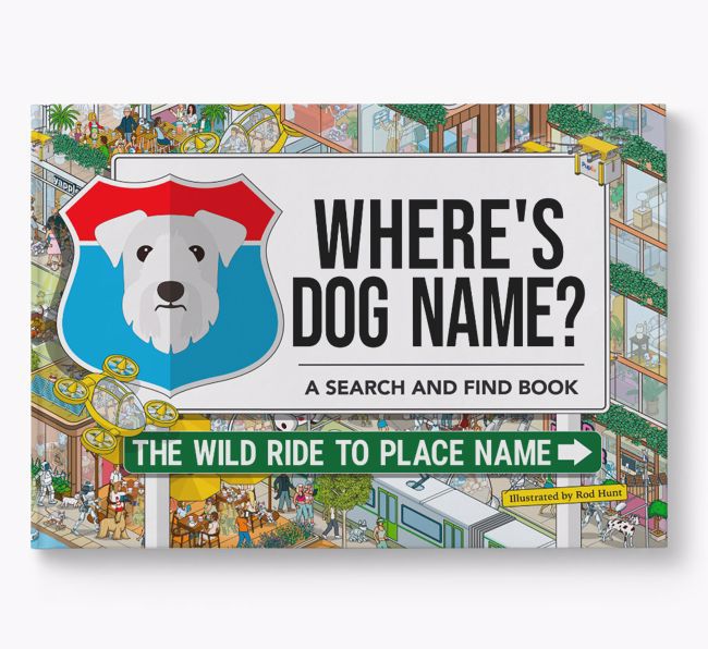 Personalised Sealyham Terrier Book: Where's Sealyham Terrier? Volume 3